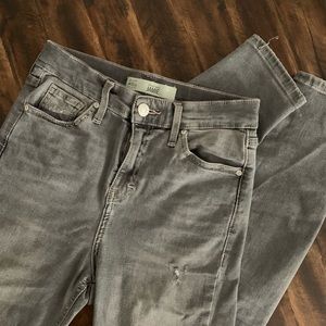 Topshop Jaime High Waisted Grey Jeans